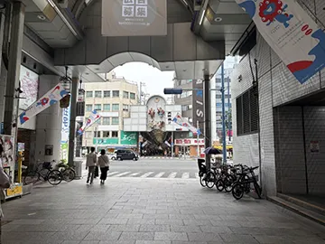 天神橋筋2丁目の交差点